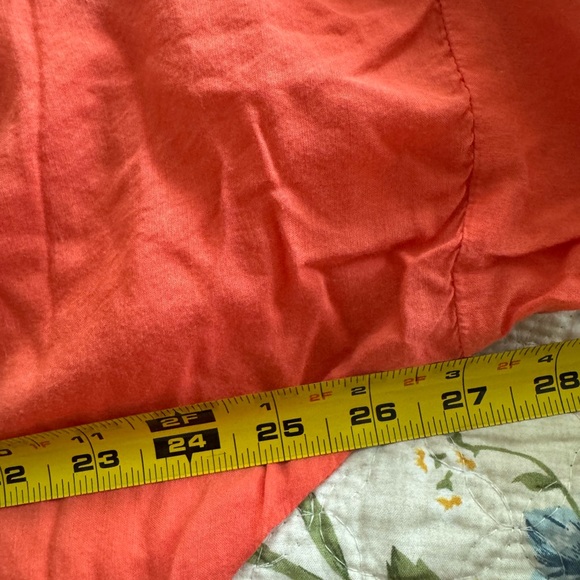 BODEN coral long sleeve lightweight tiered mini coverup dress sz 2XL - Picture 8 of 9